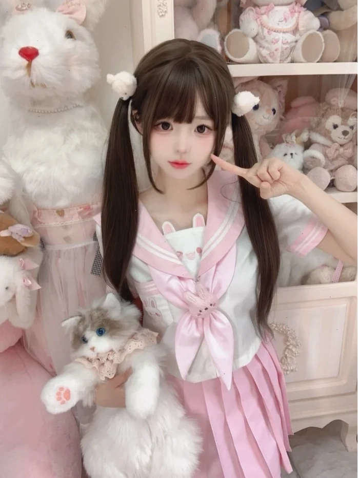 gái xinh mặc đồ pinky thanh lịch