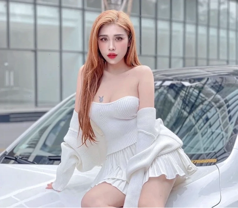 gái xinh mặc đồ pinky xinh xắn