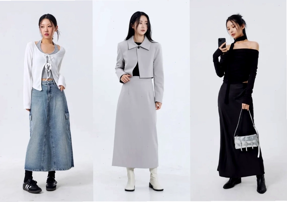 gái xinh mặc váy ngắn chân dài đáng yêu