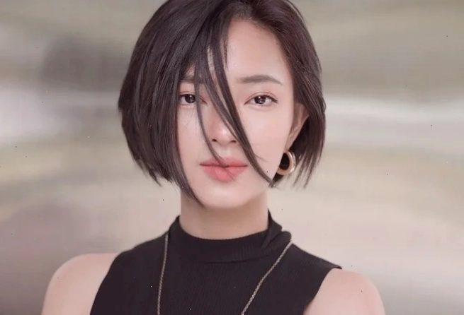 gái xinh tóc ngắn cười tươi gái xinh tóc ngắn sexy cười