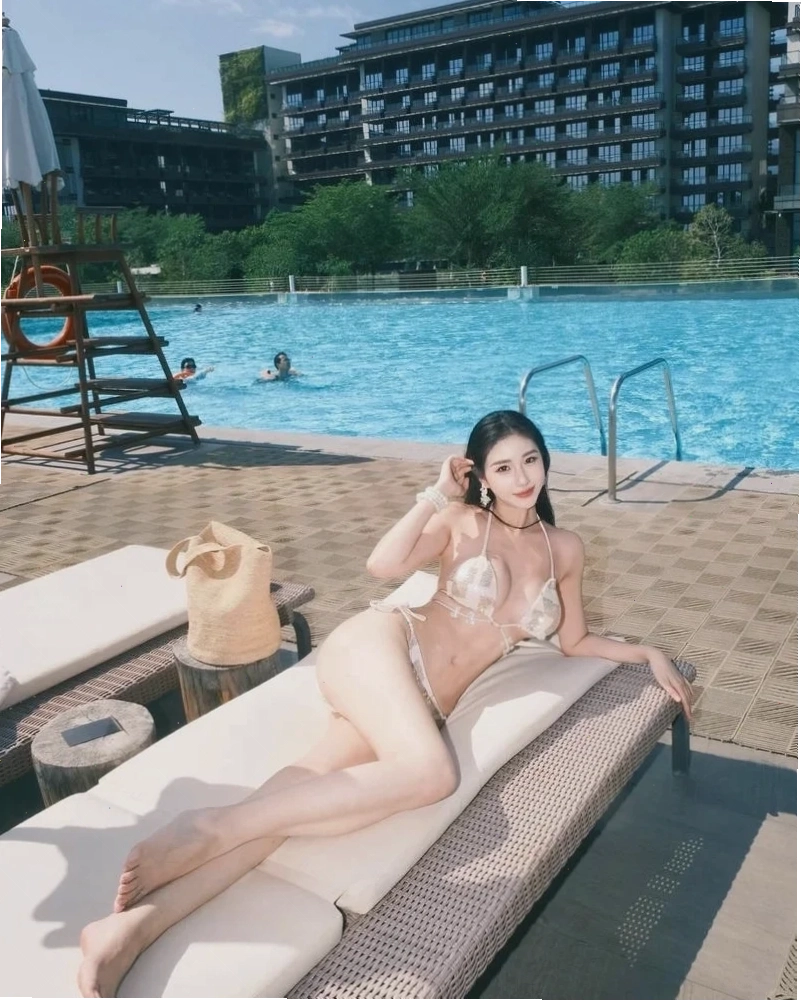 Gái xinh trung quốc bikini đơn giản gái xinh trung quốc bikini đơn giản
