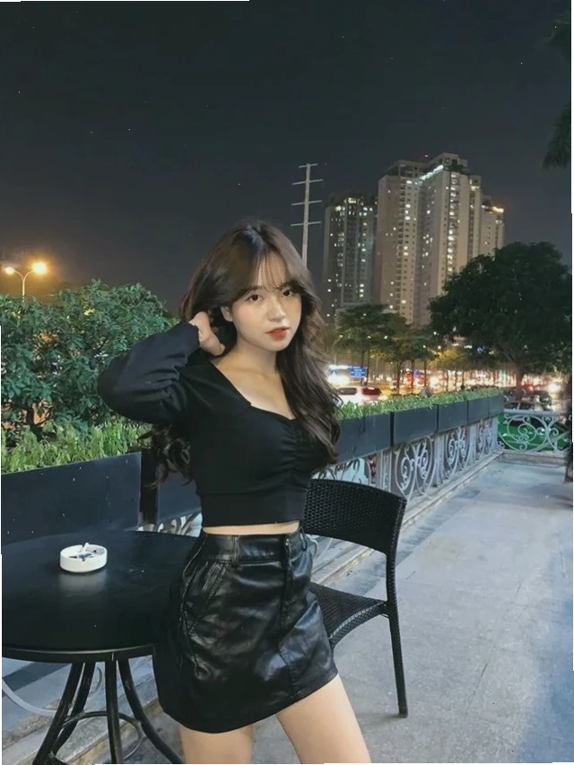 gái xinh trung quốc mặc váy ngắn xinh xắn