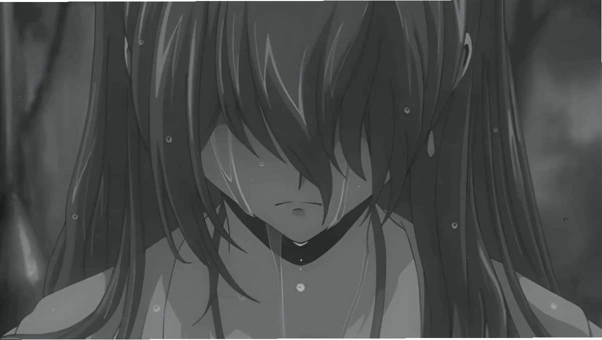 nhìn xa xăm hình ảnh anime cô gái buồn nhìn xa