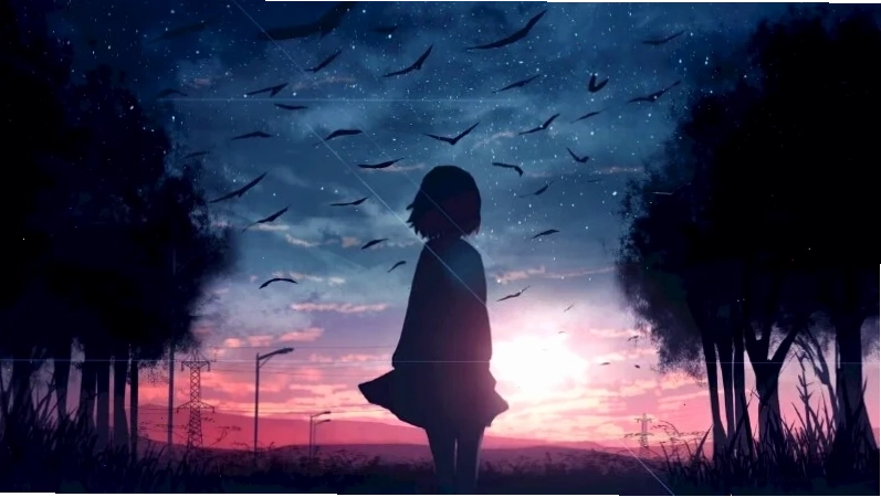 cô nhỏ rơi lệ hình ảnh anime cô gái buồn rơi lệ