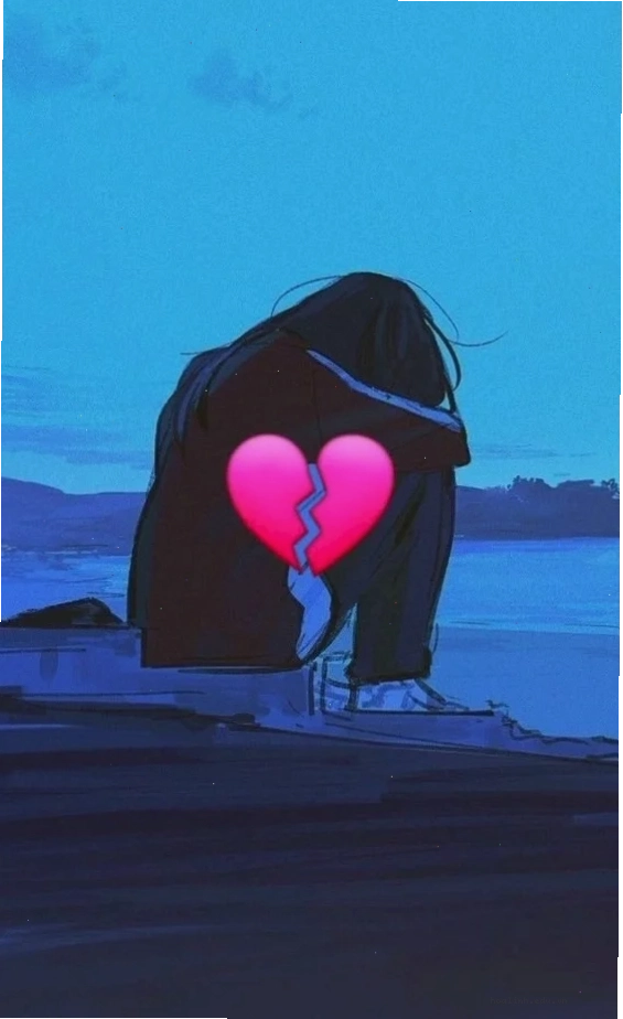 suy tư rơi lệ hình ảnh anime cô gái buồn suy tư
