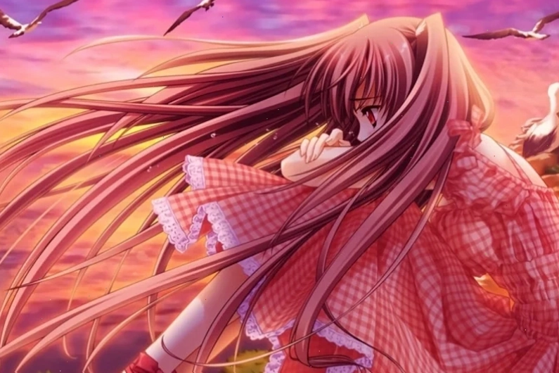 nhìn trống rỗng hình ảnh anime cô gái buồn trống rỗng