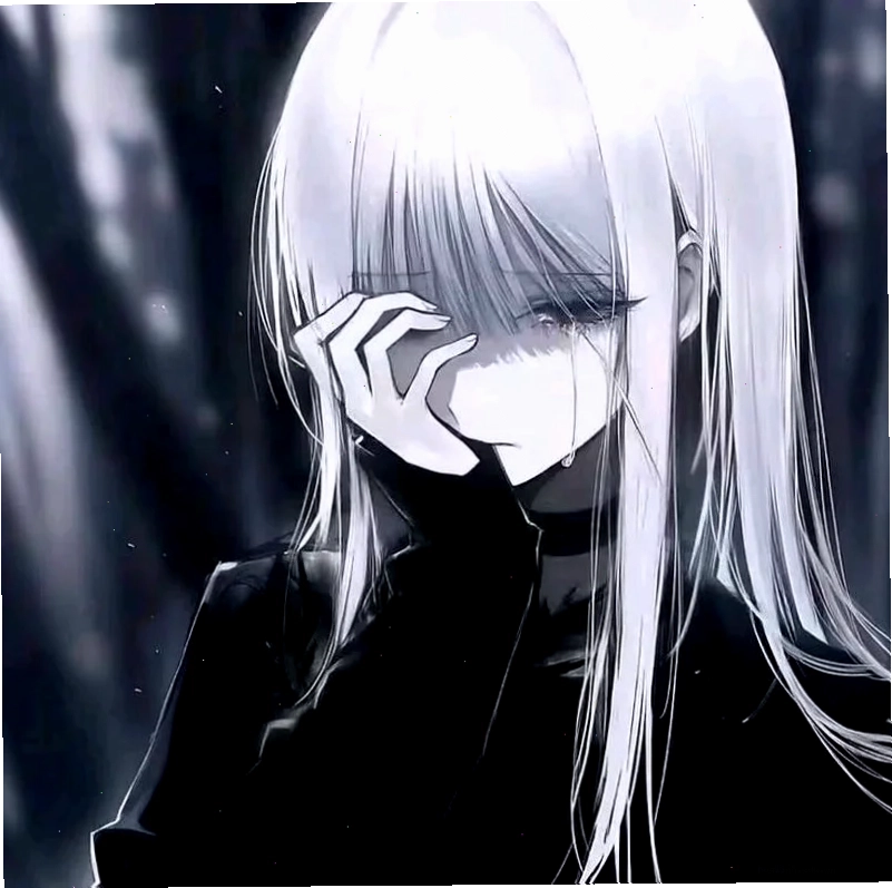 vibe lạnh nhạt hình ảnh anime cô gái buồn vibe lạnh