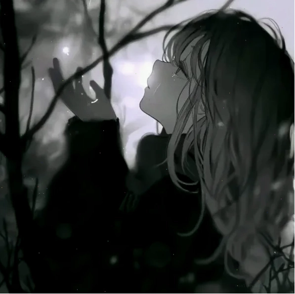 vibe trầm hình ảnh anime cô gái buồn vibe trầm