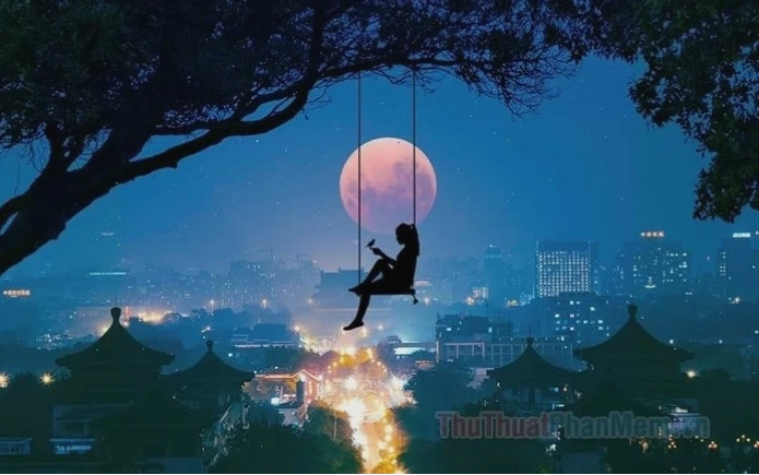 hình ảnh cô gái cô đơn một mình đẹp dịu dàng