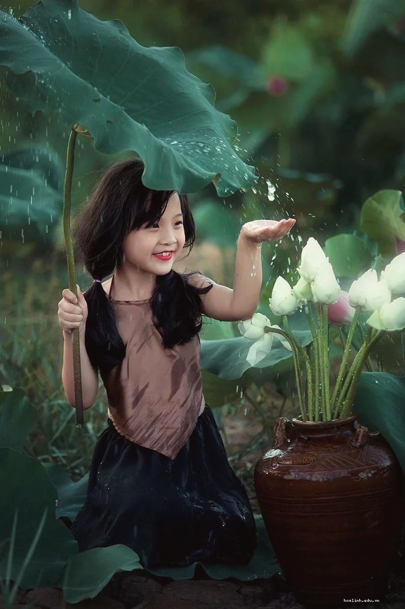 hình ảnh gái xinh hài hước rạng rỡ