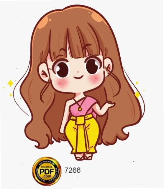 Chibi nội trợ Hình chibi cô gái dễ thương đang làm bếp