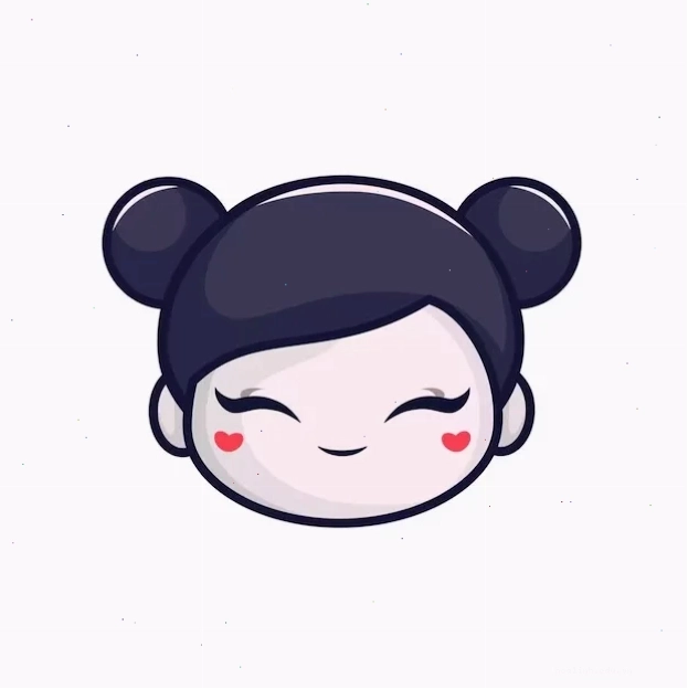 Chibi võ thuật Hình chibi cô gái dễ thương đang tập võ