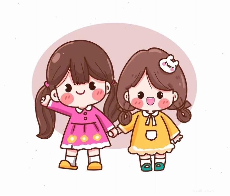 Chibi chăm vườn Hình chibi cô gái dễ thương đang tưới cây