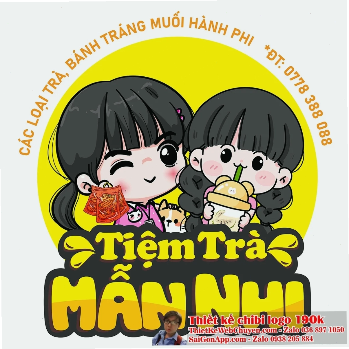 Chibi mặt trăng Hình chibi cô gái dễ thương ngồi trên mặt trăng