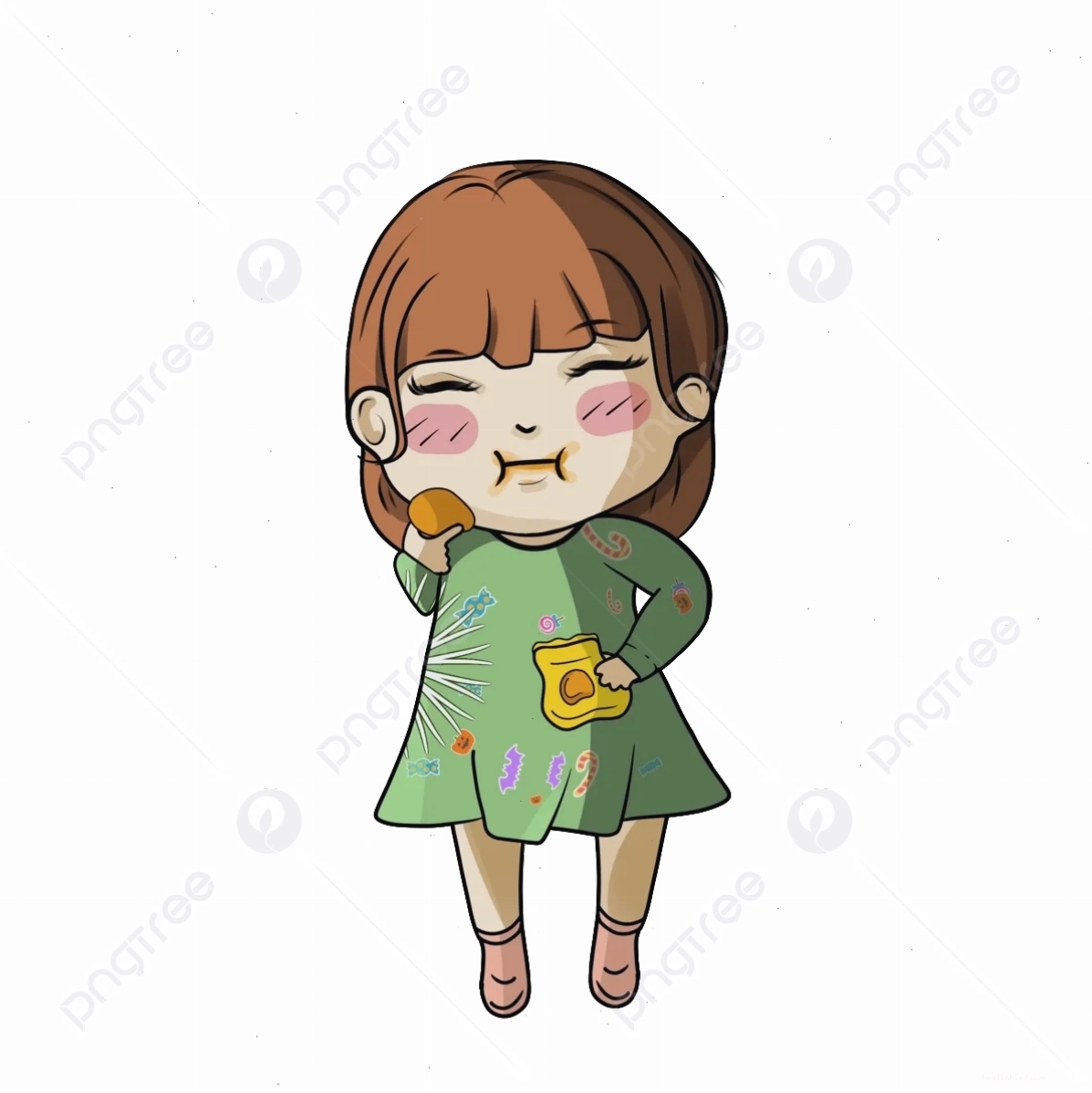 Chibi váy cưới Hình chibi cô gái dễ thương trong bộ váy cưới