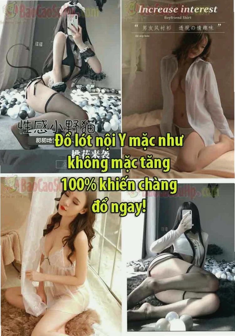 Hotgirl bikini trong suốt