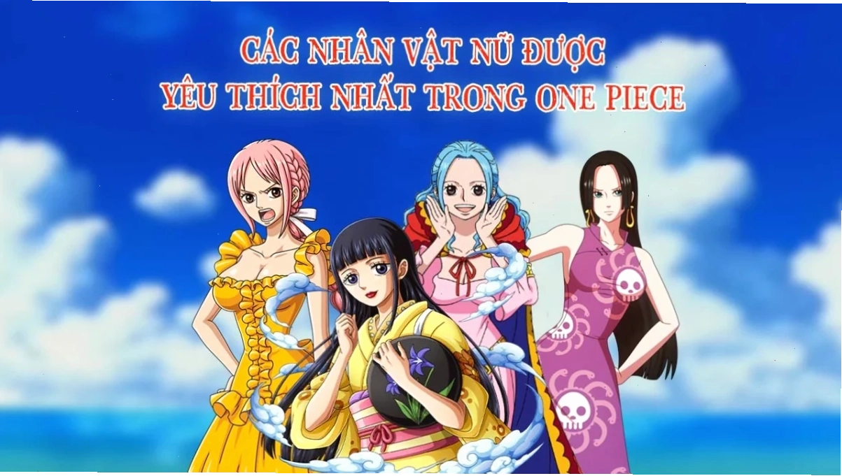 Nico Robin là gái xinh one piece vẻ đẹp tri thức