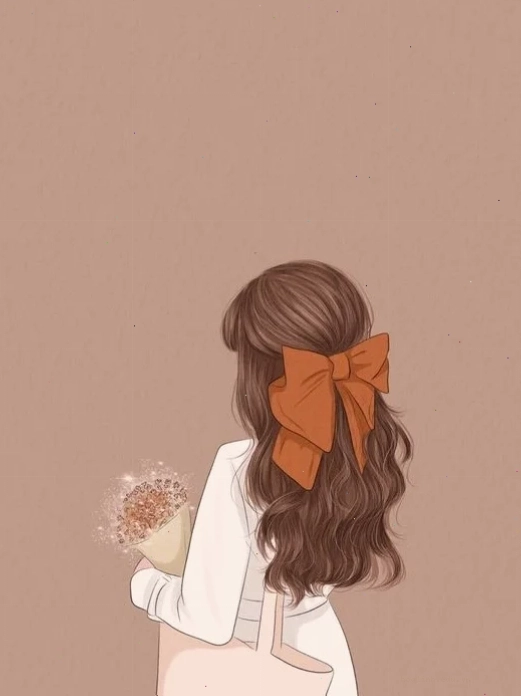Phía sau lưng cô gái mặc áo sơ mi