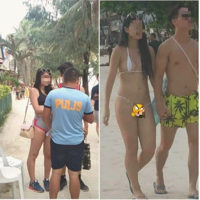Luật lệ Philippines Sự kiện cô gái mặc bikini nhỏ như sợi dây và quy định pháp luật