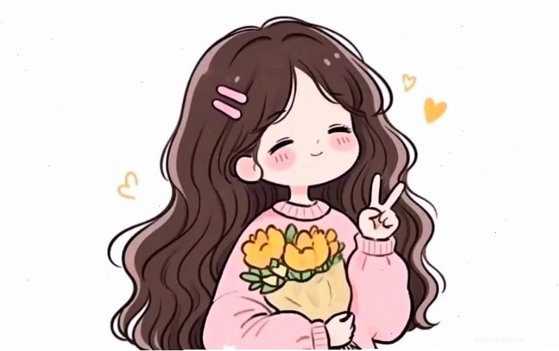 Cô gái chibi thời trang Tập hợp hình chibi cô gái dễ thương trong trang phục hiện đại
