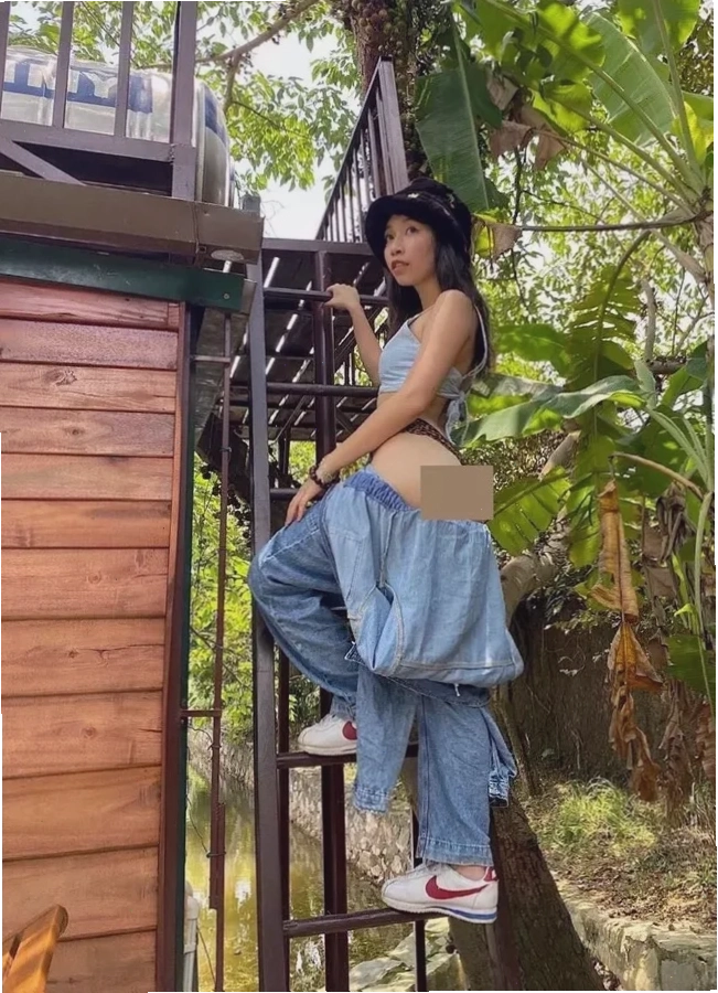 Trang phục dạo phố của gái xấu sexy