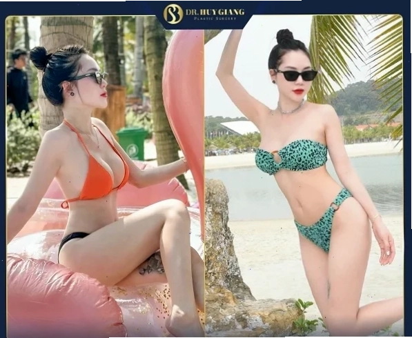 Vẻ nữ tính bên biển trong ảnh gái mặc bikini nóng bỏng