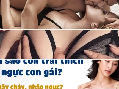 Con trai sờ ngực con gái có to lên không và sự thật
