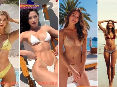 Ngắm nhìn sức hút khó cưỡng của gái tây mặc bikini đẹp