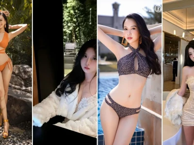 Ngắm nhìn sức hút mê hoặc từ cô gái mặc áo tắm rạng rỡ