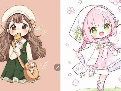 Tuyển tập hình chibi cô gái dễ thương cực đẹp cho bạn
