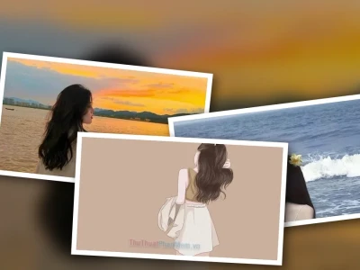 Tuyệt đỉnh ảnh cô gái đứng quay lưng đầy sức hút bí ẩn