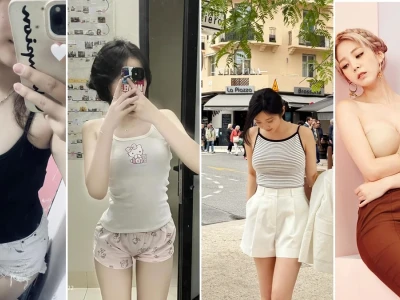 Tuyệt kỹ tạo dáng ảnh gái mặc áo hai dây siêu quyến rũ